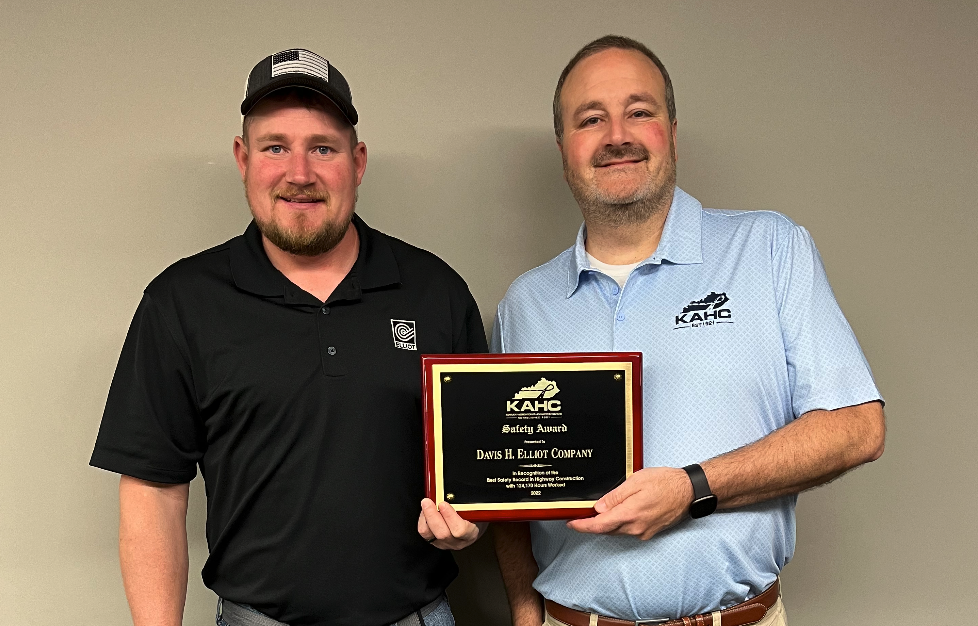 Elliot’s Central Region Receives KAHC Safety Award
